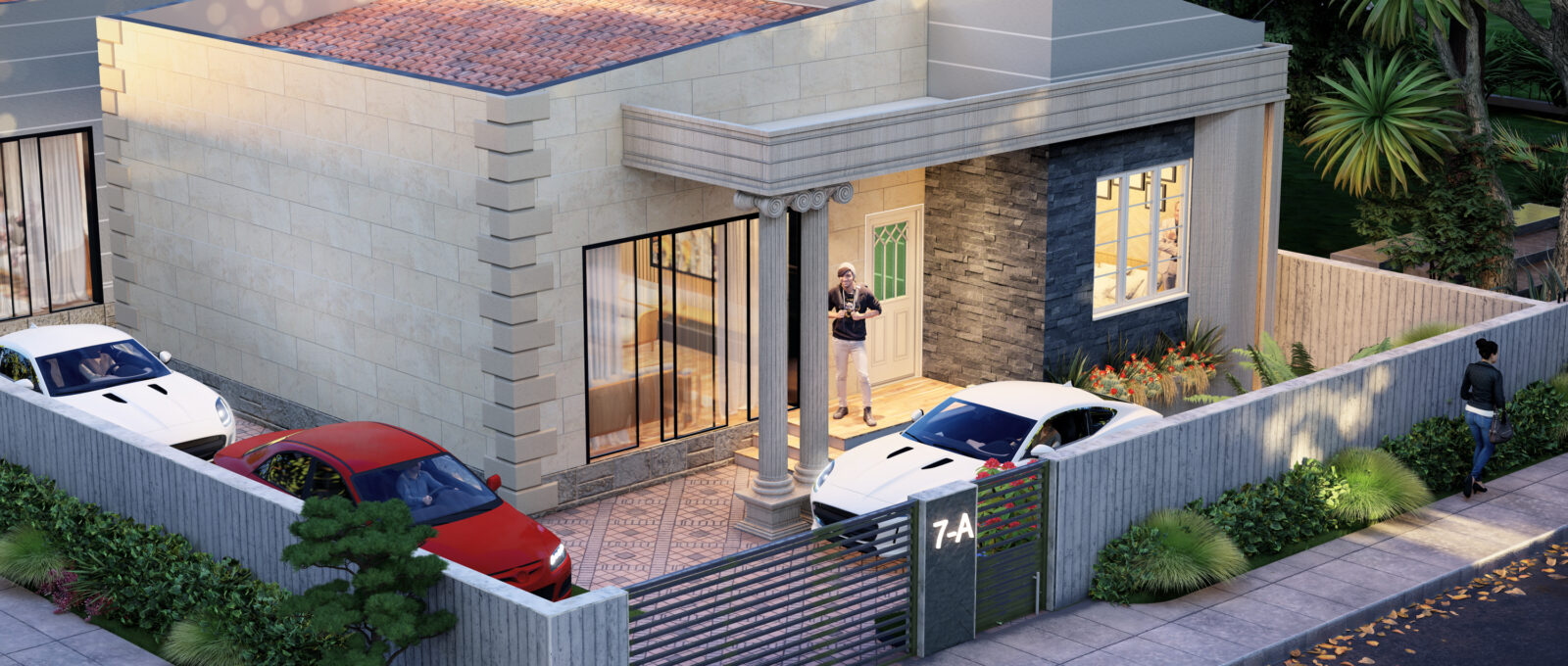 Himmah Village New Homes in Mogadishu Somalia VILLA A 15-02